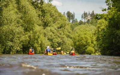 Kletter- und Kanucamp im Altmühltal - Oberbayern