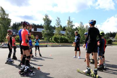 Im Hockey camp bereitet man sich vor