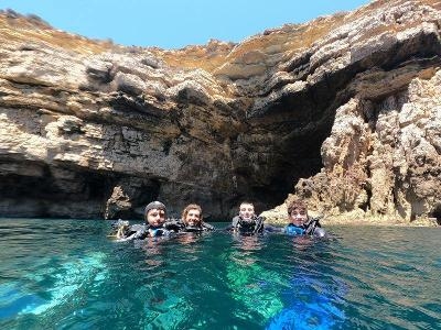 Internationales Tauchcamp an der Algarve - Sagres