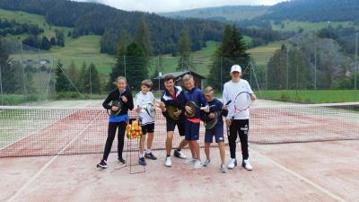 Tennis-Sprachcamp im Wallis - Liddes-St.Bernhard