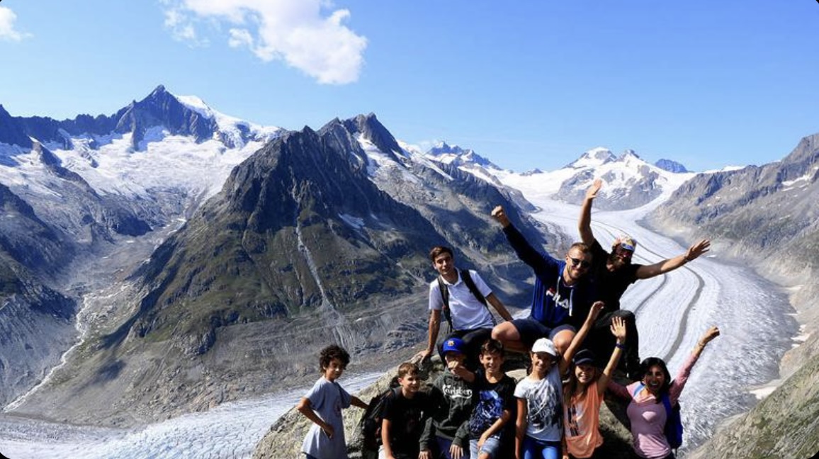 Französisch-Herbstcamp im Wallis in der Schweiz - Liddes-St.Bernhard