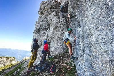 Centro estivo arrampicata ad Andalo - Trento