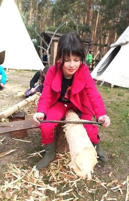 Wildnis-Sommercamp für Mädchen bei Berlin - Oder-Spree