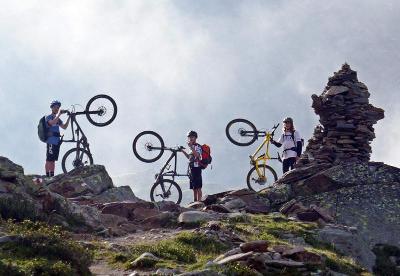 Mountainbike Alpen Cross zum Gardasee - Gardasee