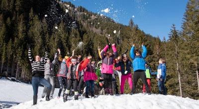 Colonie Neige et Cinéma en Auvergne - Puy-de-Dome
