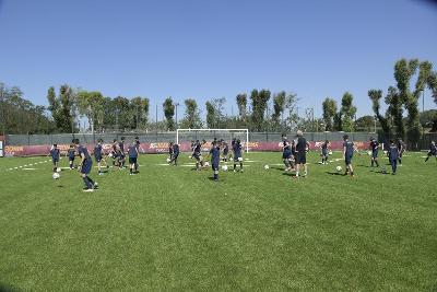 Campo estivo calcio AS Roma a Orvieto - Terni