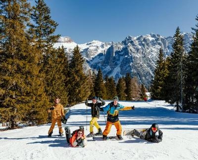 Jongeren Skivakantie Italië 16-19 jaar Paasvakantie - Trentino