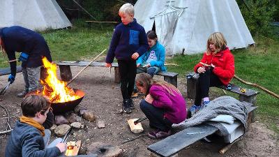 Survivalcamp bei Berlin Frühjahr - Oder-Spree