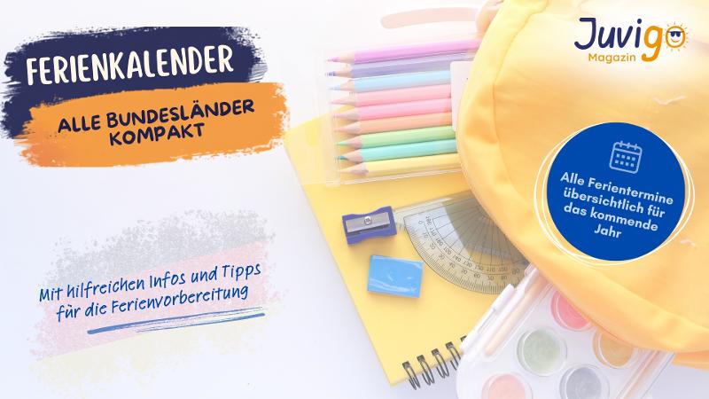 Schulferien 2027-2028: Alle Ferientermine nach Bundesländern
